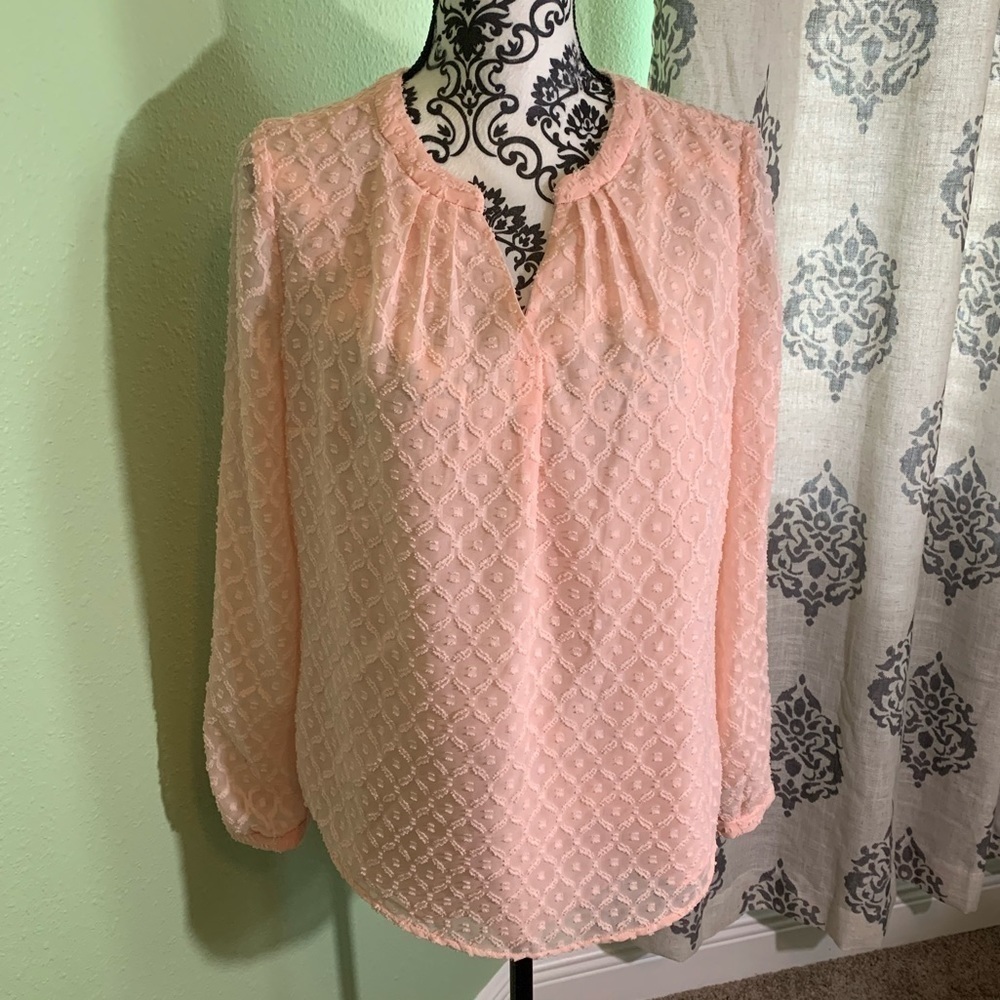 Talbots Pink Tunic size Small